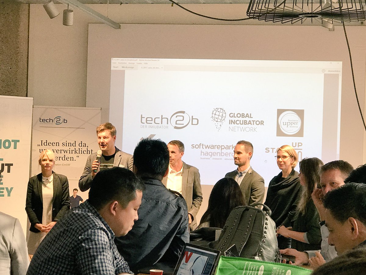 theAnyaUp's tweet photo. Welcoming to Linz entrepreneurs ecosystem @startup300 @tech2b @GoAustria123 @globalincubator #startup #startups #entrepreneur #Entrepreneurship #startupecosystem #startupfunding #aaia #anyaup #founders #linz #austria #startup300 #goaustria #ecosystem #incubator #tech2b #Vienna https://t.co/QLBh4h4bdu