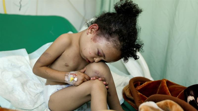 AJENews's tweet photo. UN blacklists Saudi-led alliance for Yemen child deaths https://t.co/t6NX1hQRF6 https://t.co/BKHXmIfve8