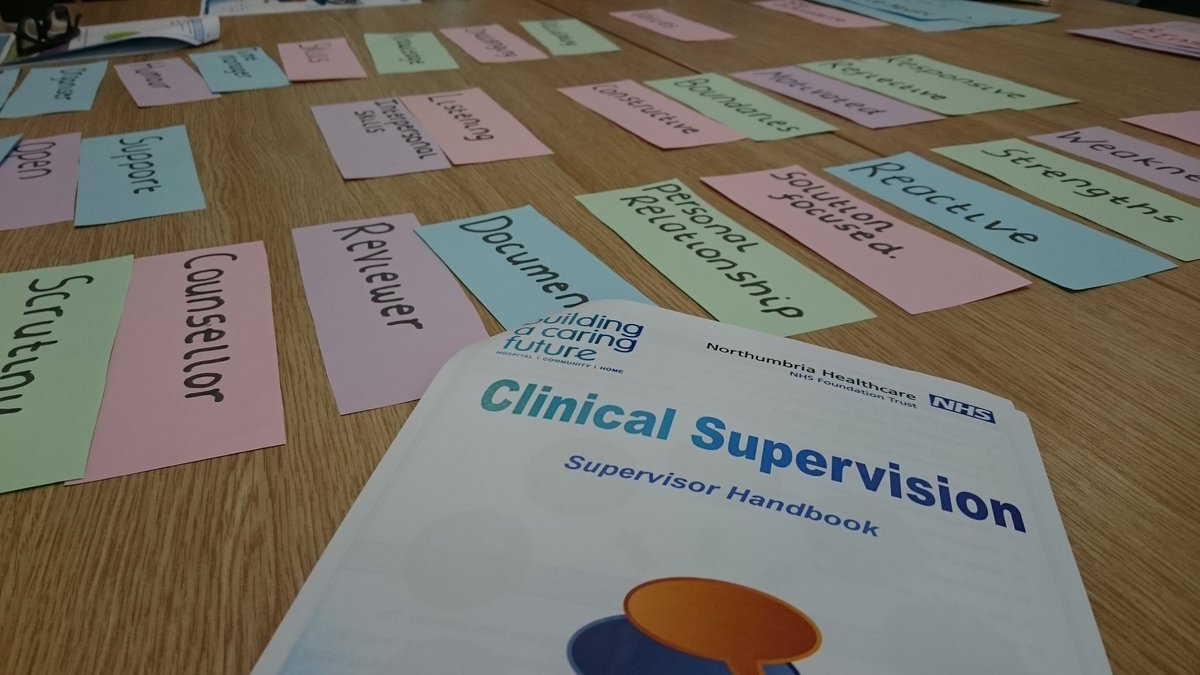 BlueSky8689's tweet photo. #ClinicalSupervision what is it and are you doing/getting it? 
Great training session for #ClinicalSupervisors  @EmmaD_72  @mattmoll1 https://t.co/TA9wVN65xQ
