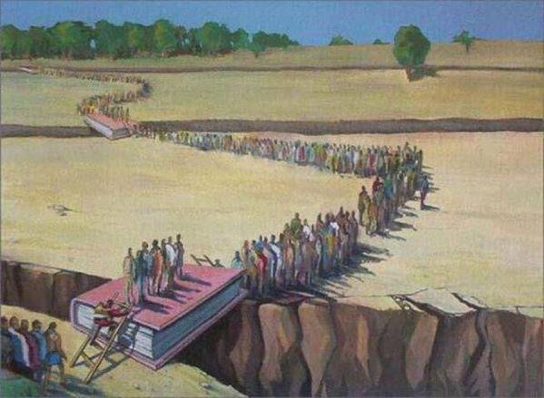 Ugaman01's tweet photo. Knowledge is the bridge to a better place. Shout outs to all #UgandaReading members. https://t.co/mWdlLeF23N