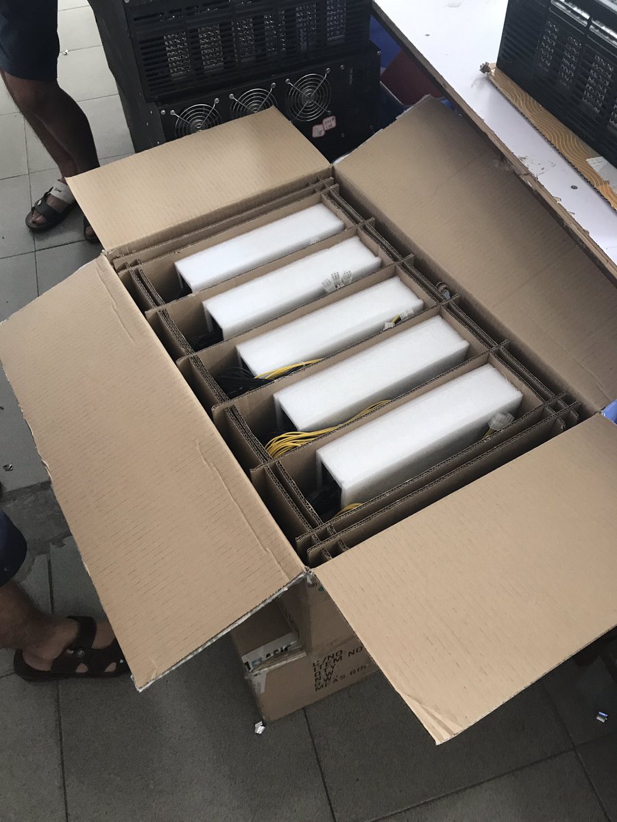 btceminer's tweet photo. Shipping again , L3 + miner and PSU https://t.co/6OXwL8bS4L