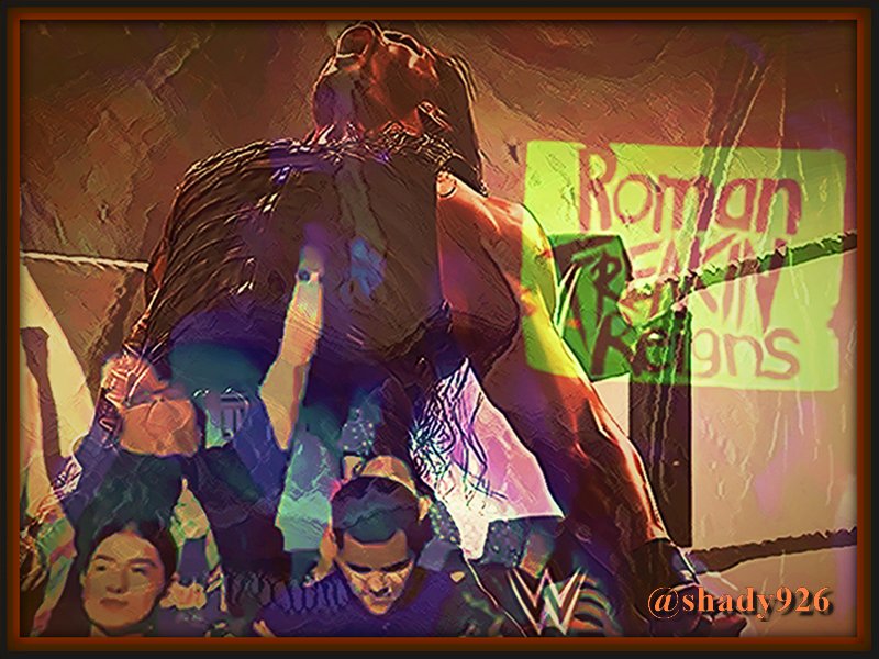Shady926's tweet photo. #Roman #RomanEmpire #Gm #CoffeeAnRomanNewsAm #NotMuchThisMorning #DidTheShortTour #BigNews #RomasOnHisWayToTX #KickinAssTime @romanreigns568 https://t.co/VuOD2Pt1a3