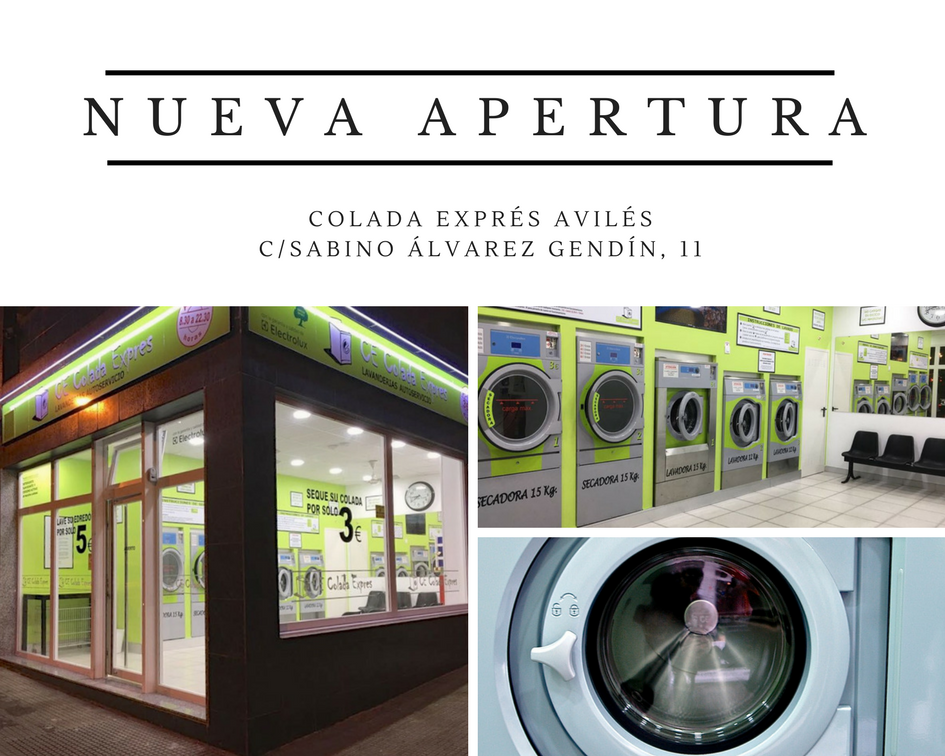 ColadaExpres's tweet photo. Nueva apertura de una #lavandería #ColadaExprés 😊
La humedad del #otoño lo va a tener difícil con nuestras secadoras #Electrolux 😉💪 #Aviles https://t.co/SLbq2WX0Xb