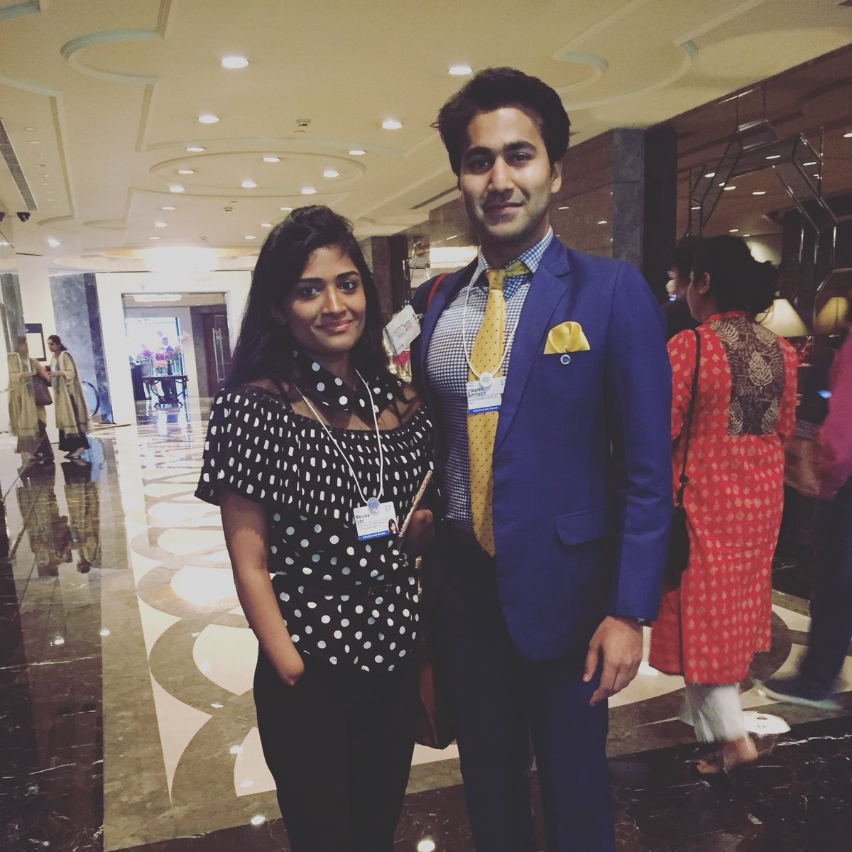 utkarsh_amitabh's tweet photo. With the brilliant and inspiring co-chair of @wef #IES17 and fellow @GlobalShapers #wefindia .. More power to you, @MalvikaIyer https://t.co/OYD9GPWiLD
