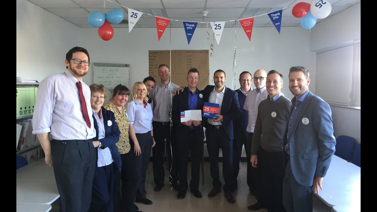 Very proud to have worked for Tesco for 25 years. Amazing company and met some amazing colleagues along the way. Enjoyed every moment 😊