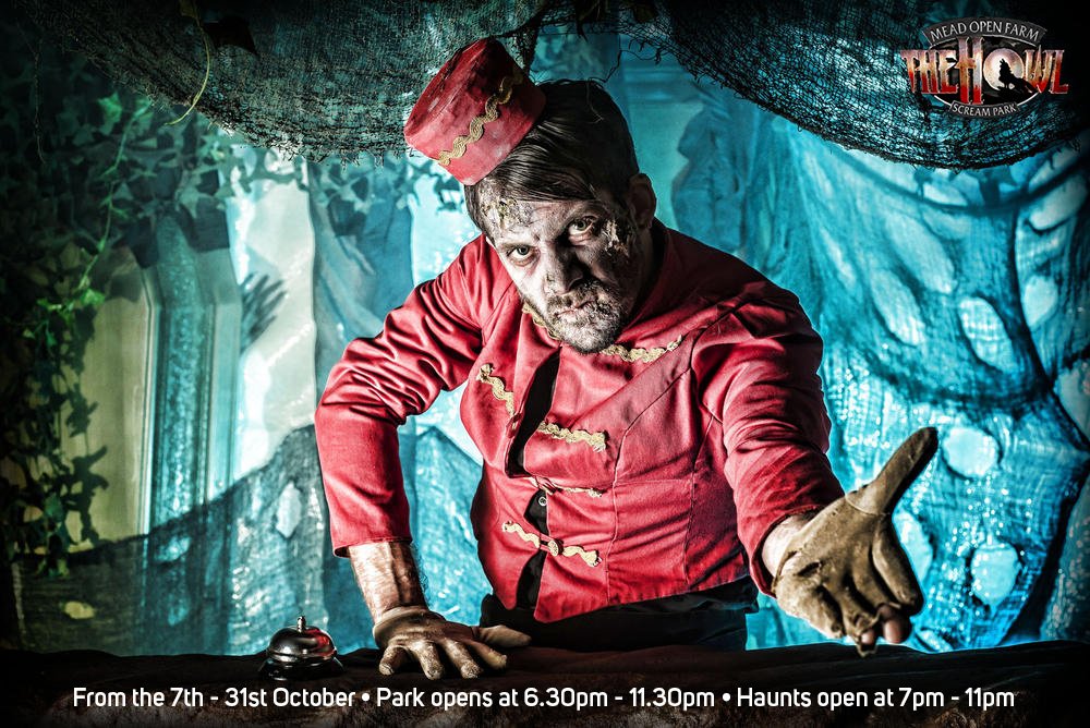 teamleisuretec's tweet photo. The Howl Scream Park is back - Get yourself down to Mead Open Farm this October for the fright of your life! Click the link for tickets: https://t.co/3nEc6sj7E0 https://t.co/LsAEqxq2mt