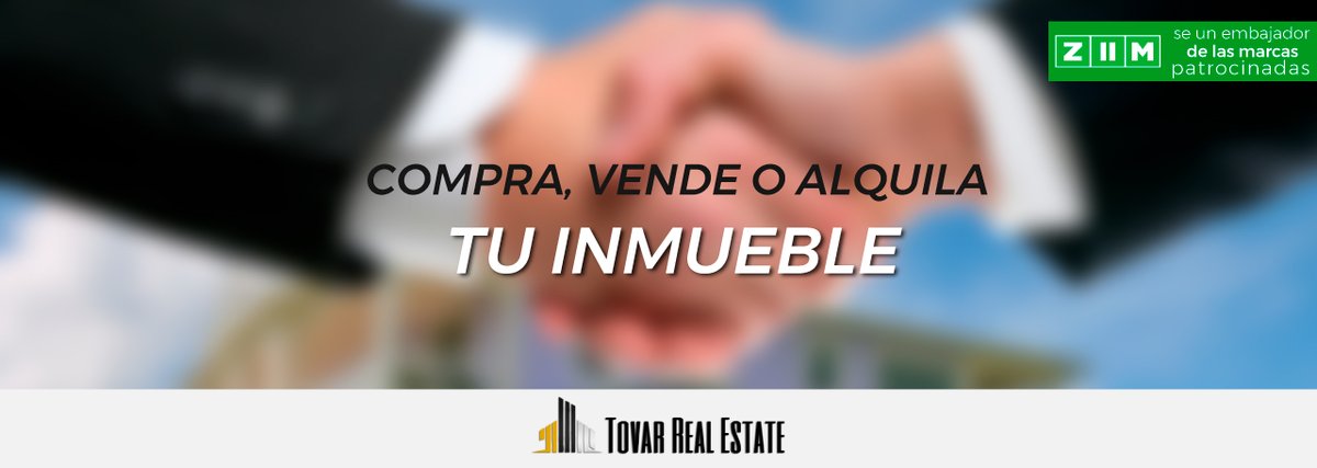 TovarInmuebles's tweet photo. Compra, vende o alquila tu propiedad. Deja el trabajo a nuestros expertos, escríbenos @TovarInmuebles. https://t.co/eAUXFxpmvu