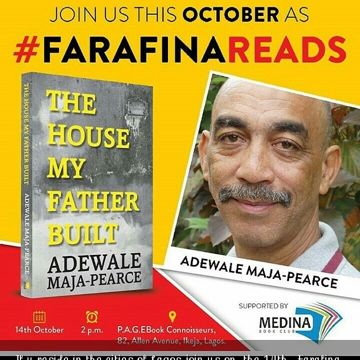 ijeokoroafor's tweet photo. If u reside in the cities of Lagos join us on the 14th of October #Farafinareads https://t.co/bBAN8W93F8