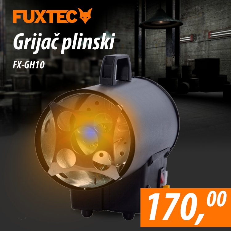 pennyplusdoo's tweet photo. #Fuxtec industrijska plinska grijalica velike toplinske snage preporučuje se za zagrijavanje u građevinarstvu, garažama, šatorima ... https://t.co/ObmCgSLWfX