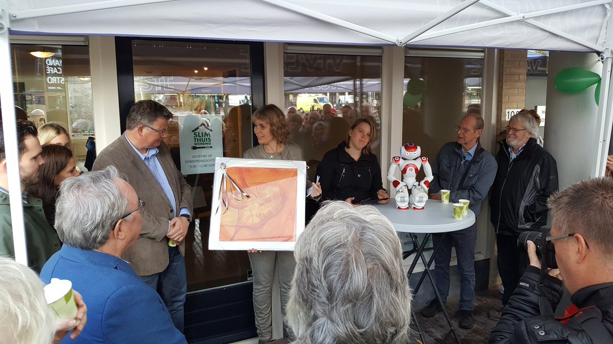 Opening <a href="/SlimThuisWoning/">SlimThuisWoning</a> is een feit! Vanaf nu elke donderdagochtend tussen 9.00 en 12.00 geopend op het Rond 109 in Houten.