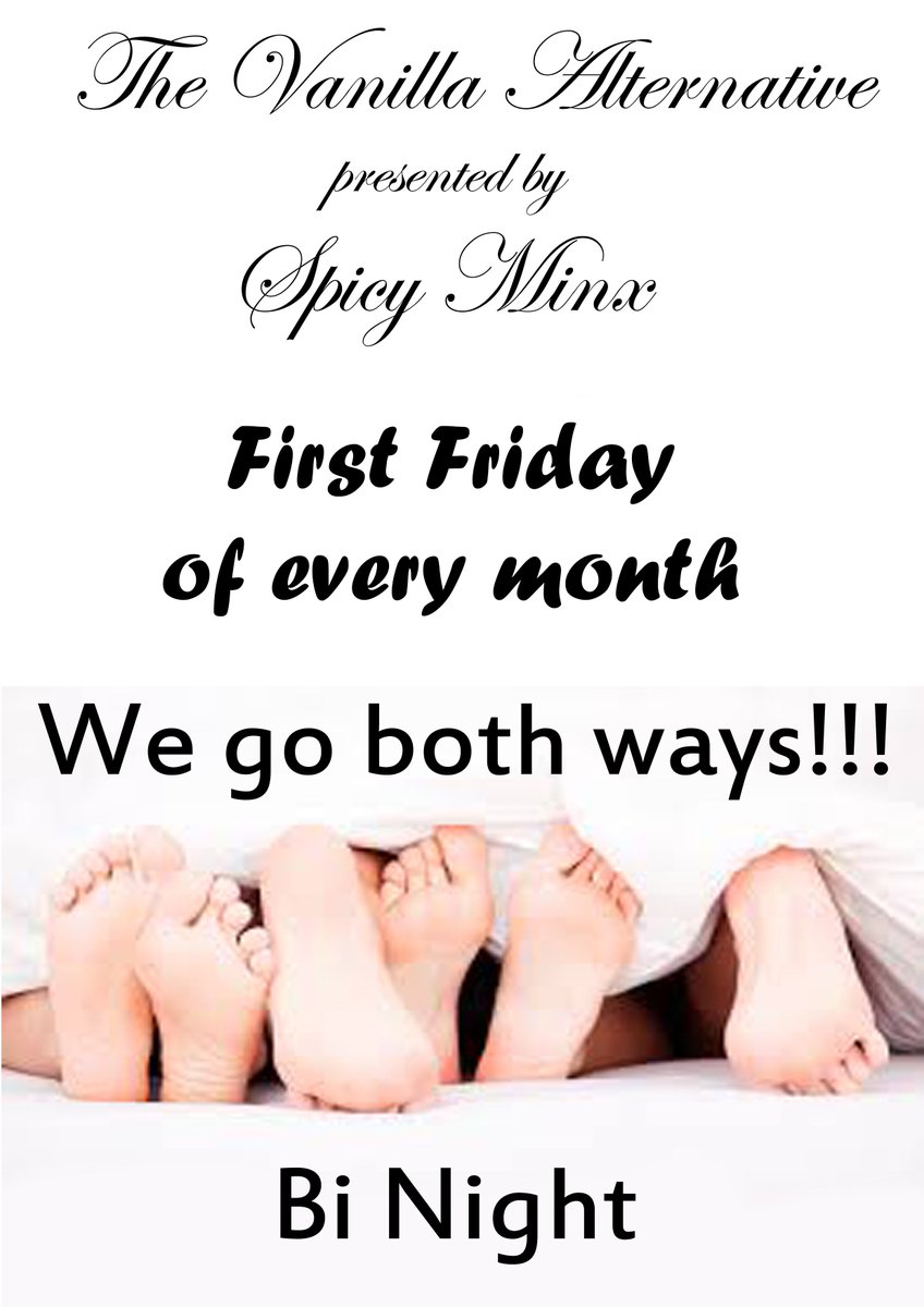 Come and join us tonight #FriskyFriday for our monthly #BiNight only at <a href="/TheVAlternative/">Vanilla Alternative</a> Sexy fun starts on a Friday! x