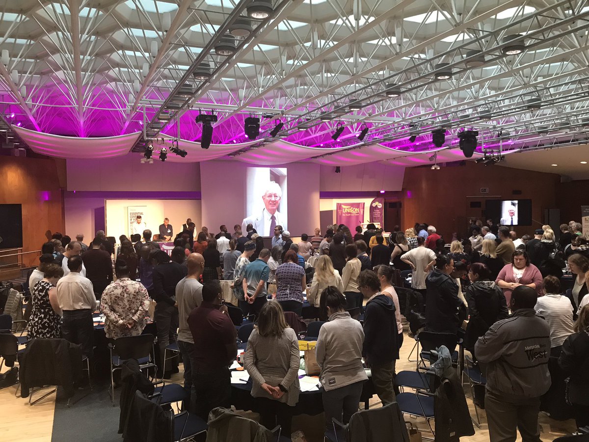 rommelkamakura's tweet photo. A minute silence for Rodney Bickerstaffe at Unison Greater London Health Training Conference.
#HTD2017
@unisontweets
@LondonNurse2015 https://t.co/mDoh45MjBl