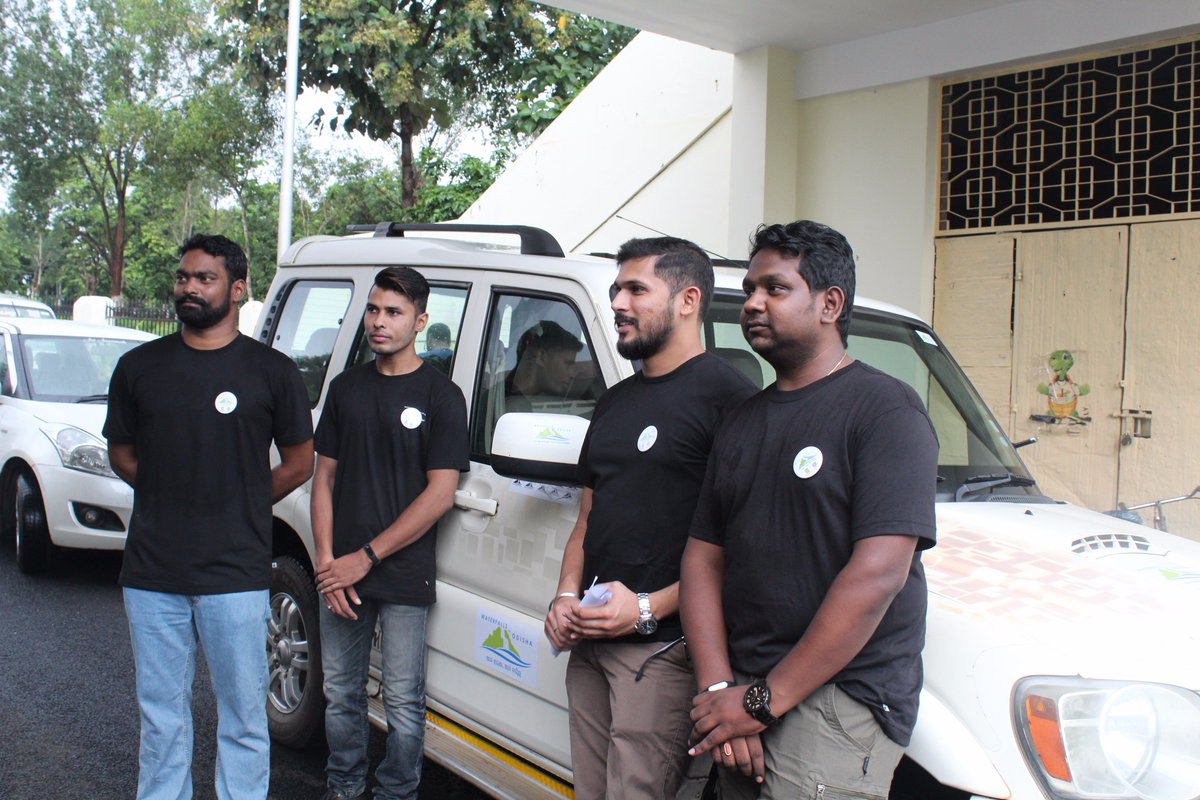 CoffeeBytesMag's tweet photo. A unique expedition #WaterfallsofOdisha to document &amp; create awareness abt our beautiful waterfalls of #Odisha flagged off today https://t.co/BbQ7FwzpbX