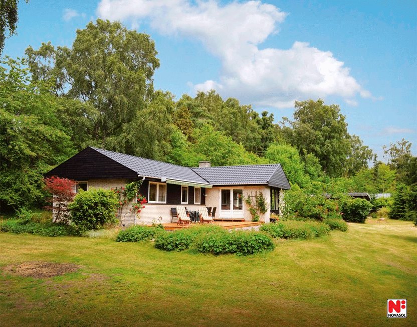 Mooi vakantiehuis op en parkachtig grondstuk in een landelijke omgeving in #Denemarken. bit.ly/2krK3pU