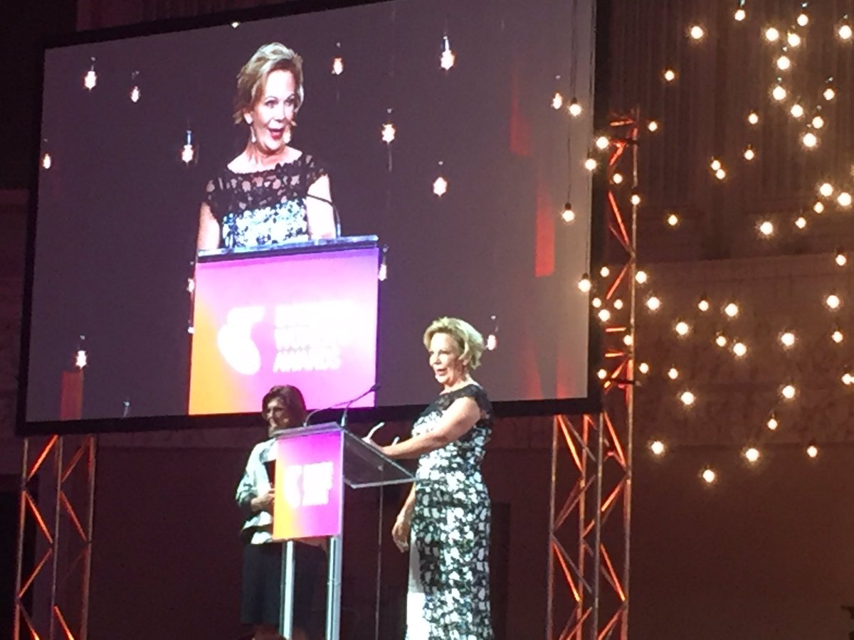 Excited to see Bernadette Eriksen from <a href="/flavourcreation/">Flavour Creations</a> win the #entrepreneur category #TelstraBizWomen  <a href="/womens_awards/">Telstra Women’s Awards</a> #PURPOSE