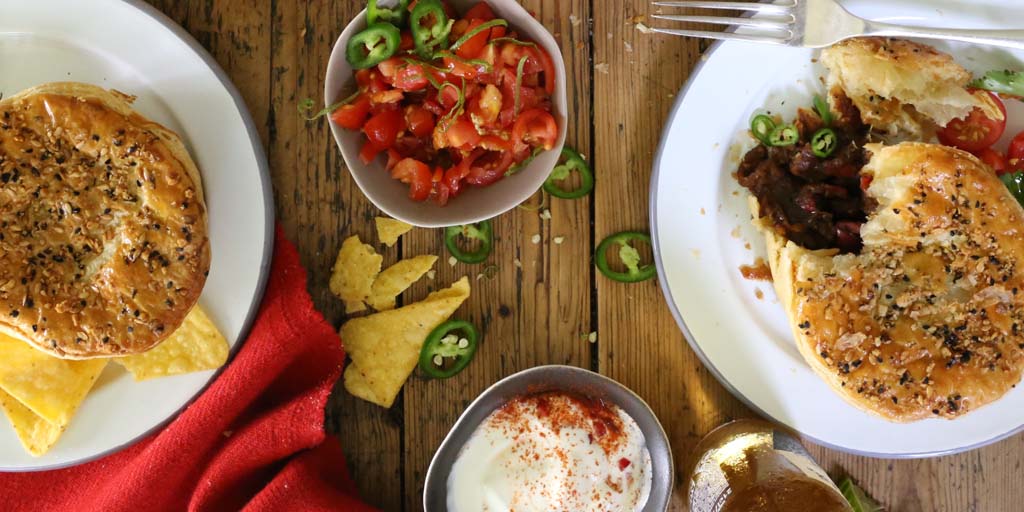 RT for a chance to #win a case of our new Slow Cooked Steak &amp; Chilli Pie. We'll announce the winner at 12pm Monday bit.ly/2ggbU7S