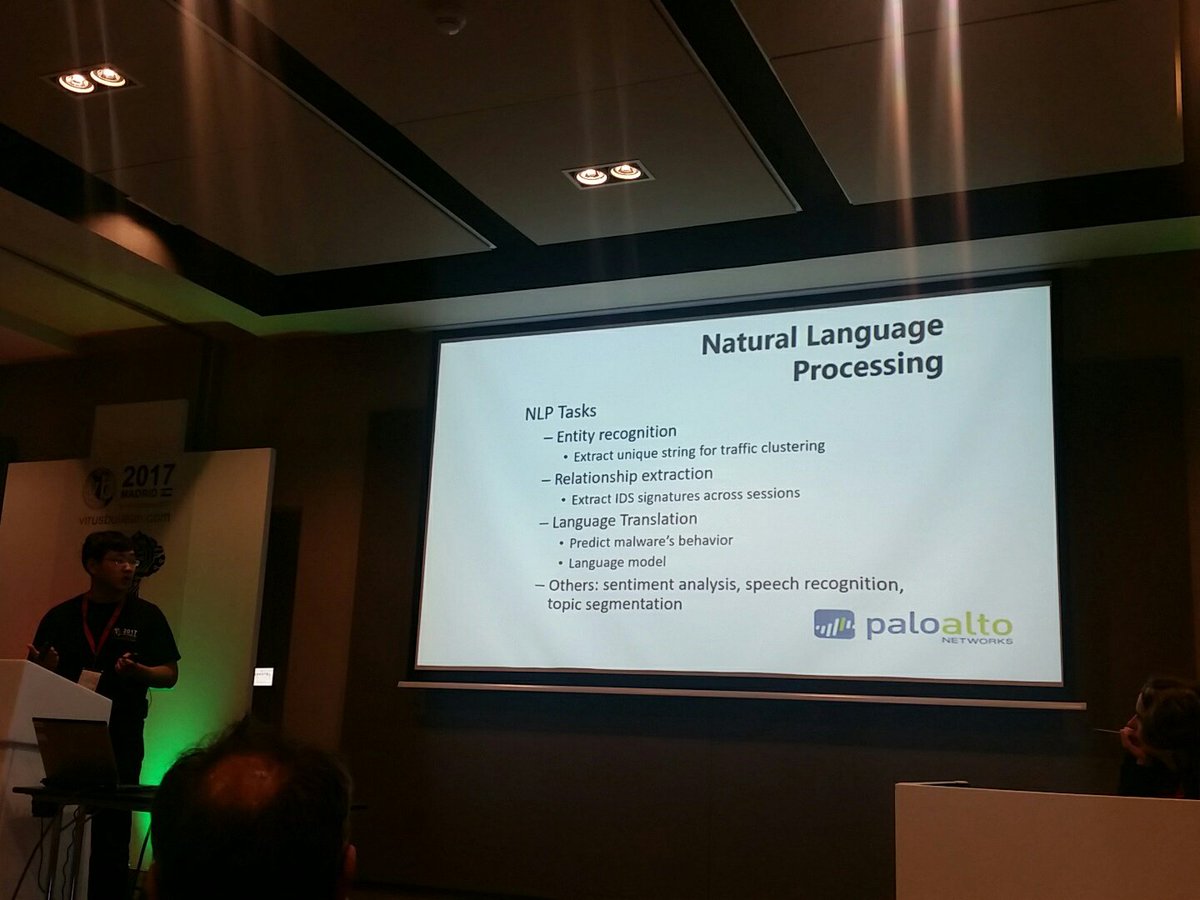 _j3lena_'s tweet image. Important talk explaining the malicious trafic
#VB2017 #malware #NLP
