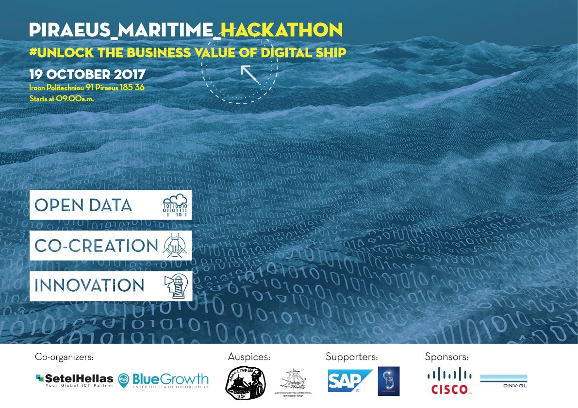 Are you a #coder,a #developer or #data enthusiast interested in #Maritime industry? Join Piraeus Maritime #Hackathon,facebook.com/events/1328199…