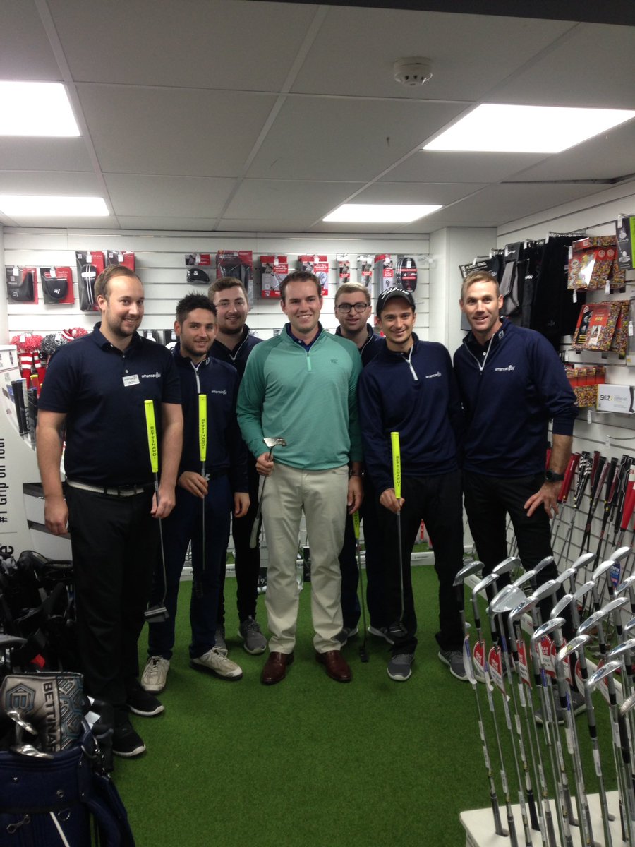 AG_Camberley's tweet image. @AmericanGolf_UK team training with @BettinardiGolf Fantastic putters in AG Camberley now #golf #PGA #1Put #Bettinadi #putters