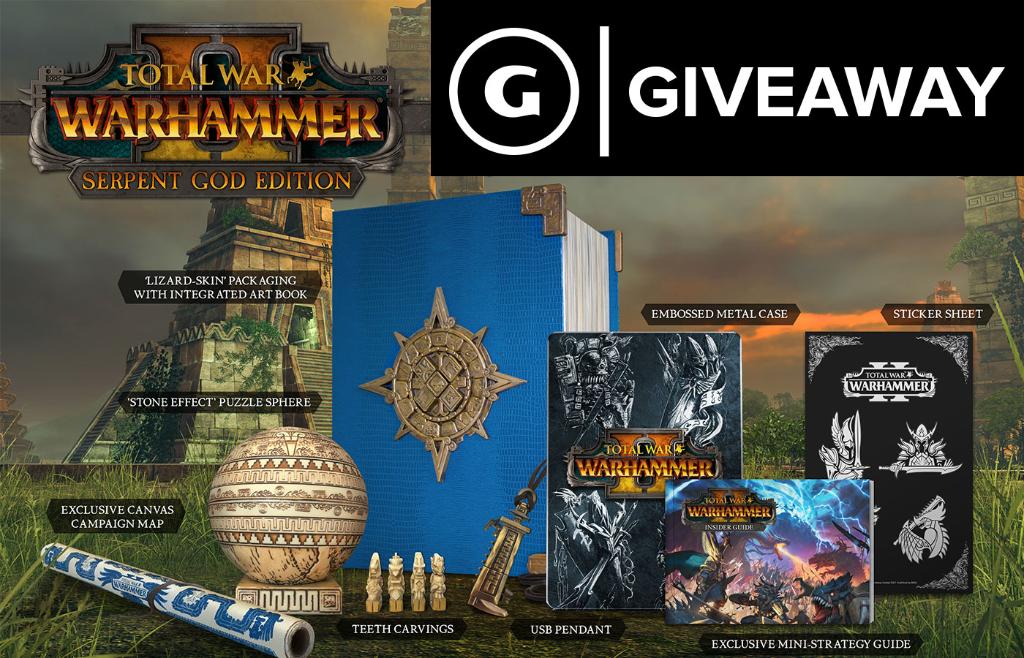 GameSpot's tweet photo. RT &amp; Follow @GameSpot for a chance to win Total War: Warhammer 2 Collector's Edition! Two winners picked at 5:00PM PT today! (US &amp; UK only) https://t.co/QtcUKKhHSq