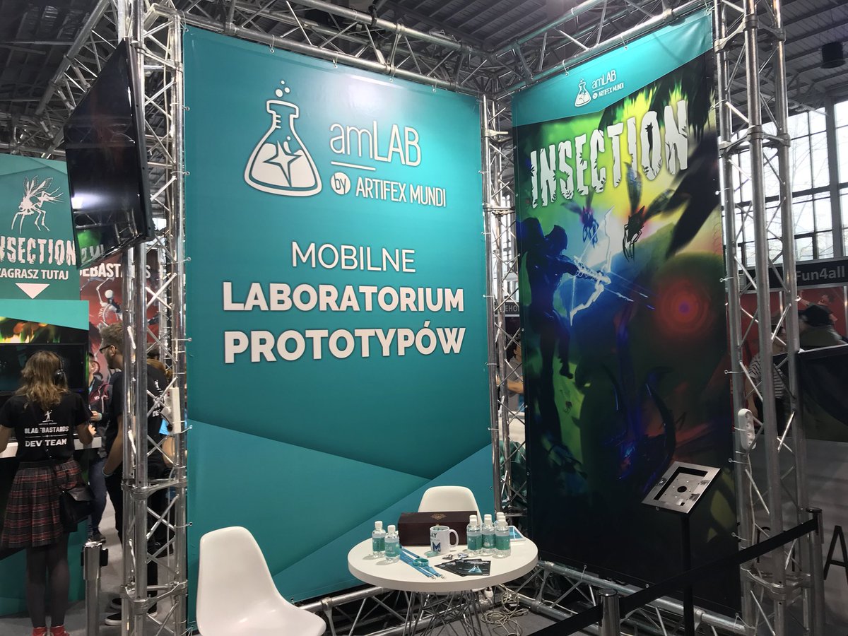 nat_dolzycka's tweet photo. Już działamy! Zapraszamy na stoisko @ArtifexMundi na #PGA! Hala 5A ;) https://t.co/mqXGMG9cWx