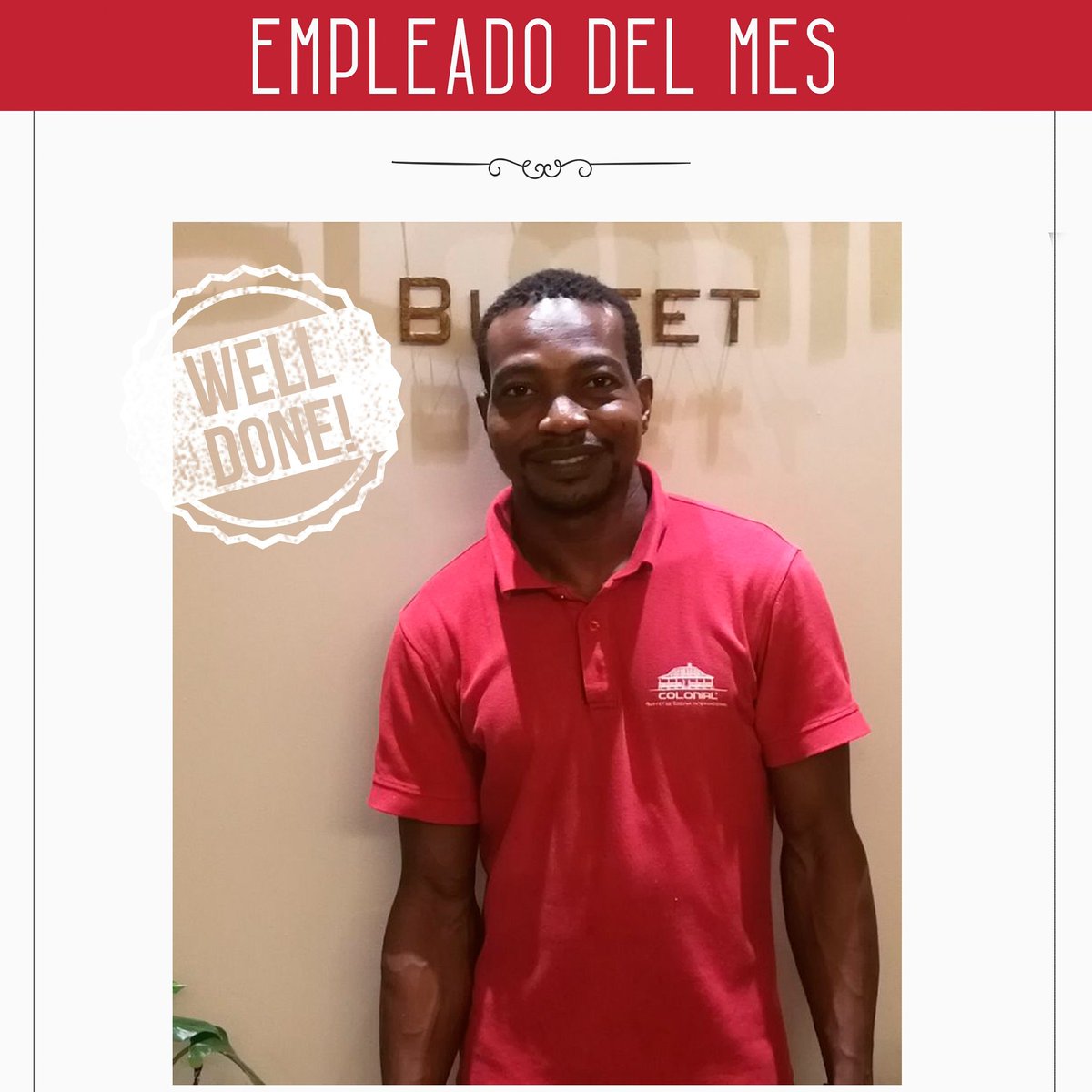 Colonial_Buffet's tweet image. Damos la enhorabuena a l@s #empleadodelmes Jihong Zhang en #alfafar, Houssaine Bousbaa en #alicante, y Mamadou Toure en #burjassot