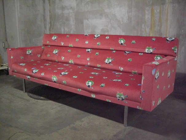 都営バス 都バス みんくる 座席生地・モケット使用 座布団 シート