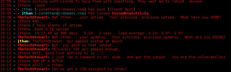 TheTechStewart's tweet image. L33t hax0r skills.