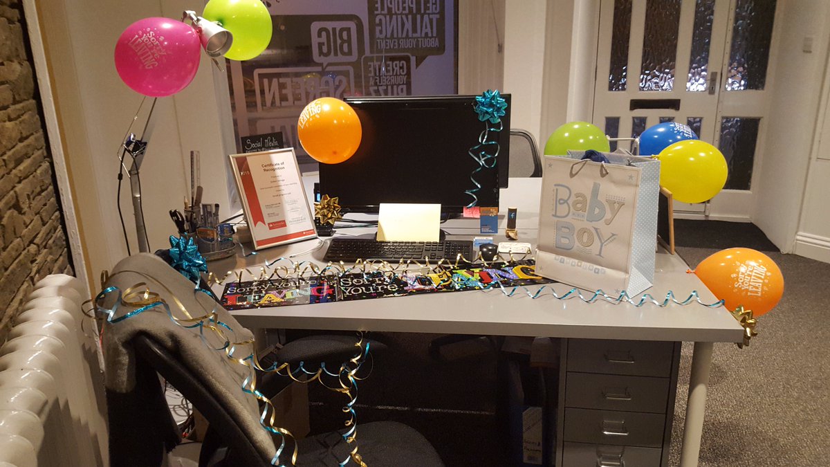 We're saying farewell to @SoProEsther today as she leave to have a baby. She's been amazing to work with &amp; a brilliant asset to #SoProTeam