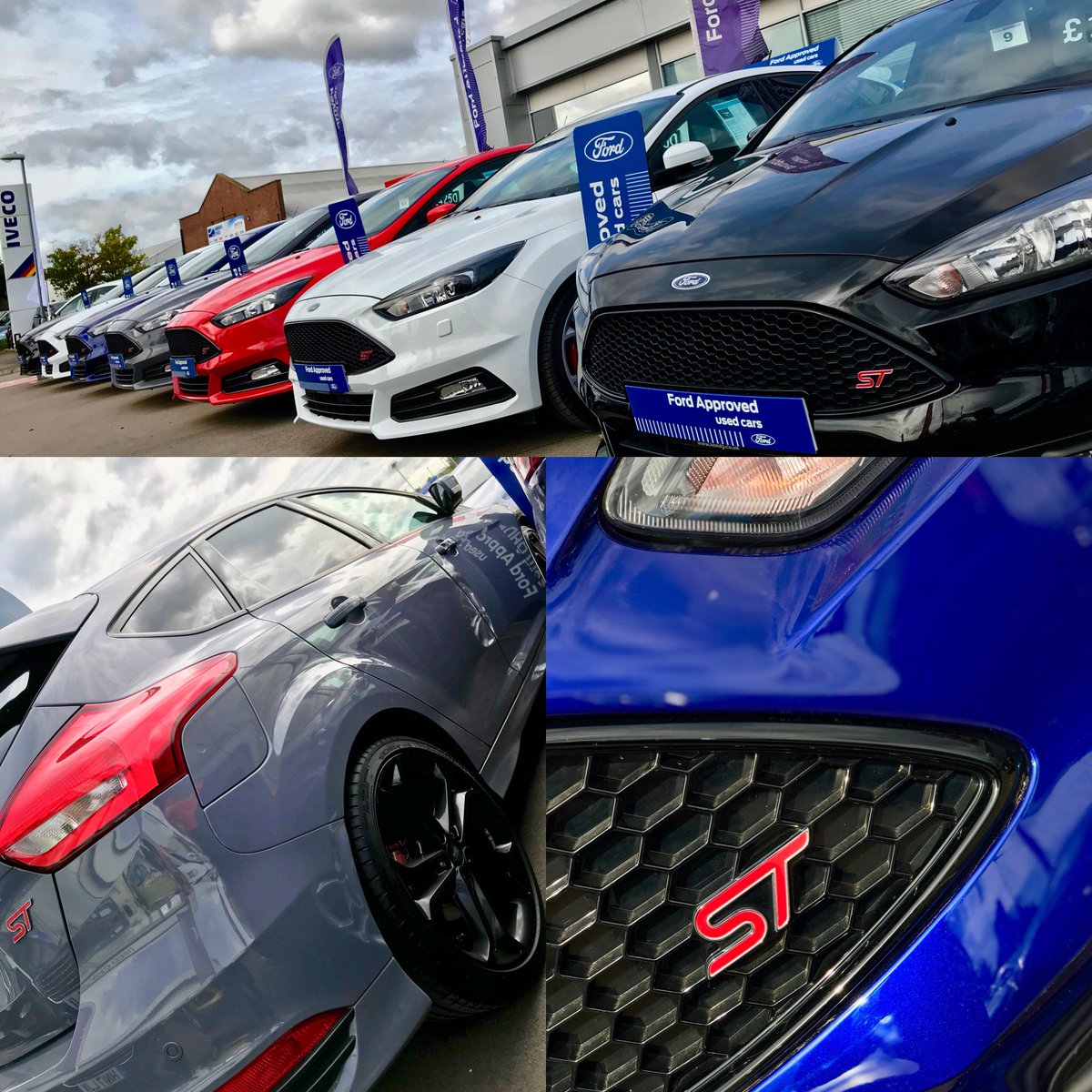 HendyGroup's tweet photo. At Hendy #FordStore Portsmouth, we have a collection of stunning used #FocusST cars on offer! #TeamHendy @forduk https://t.co/aOiNyL1dyL