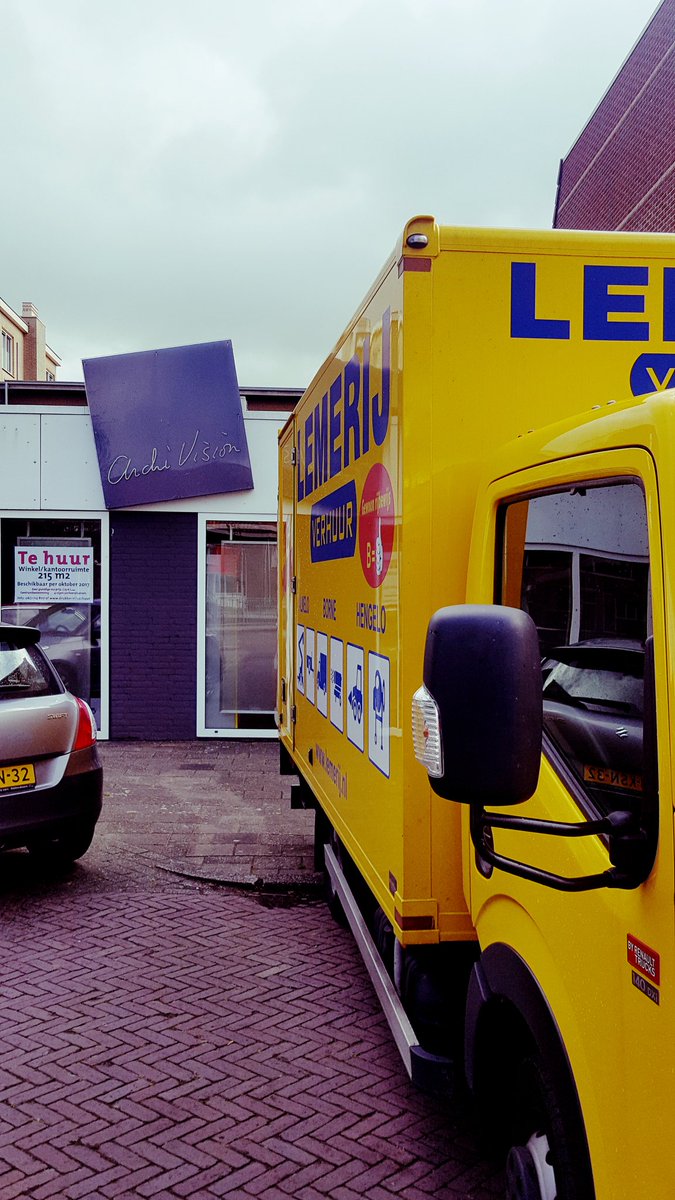 Daar gaan we!!! #almelo #verhuizing