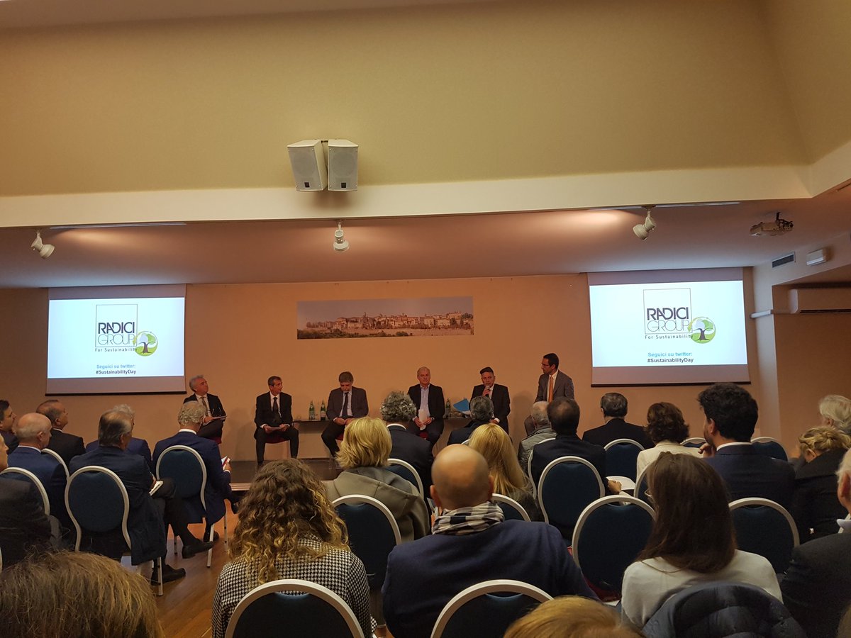 DianaProfir's tweet photo. #Sustainability migliora risultato economico #sustainable is profitable #MaurizioRadici  @RadiciGroup #Sustainabilityday @filipposervalli https://t.co/o7rxJbXC7I