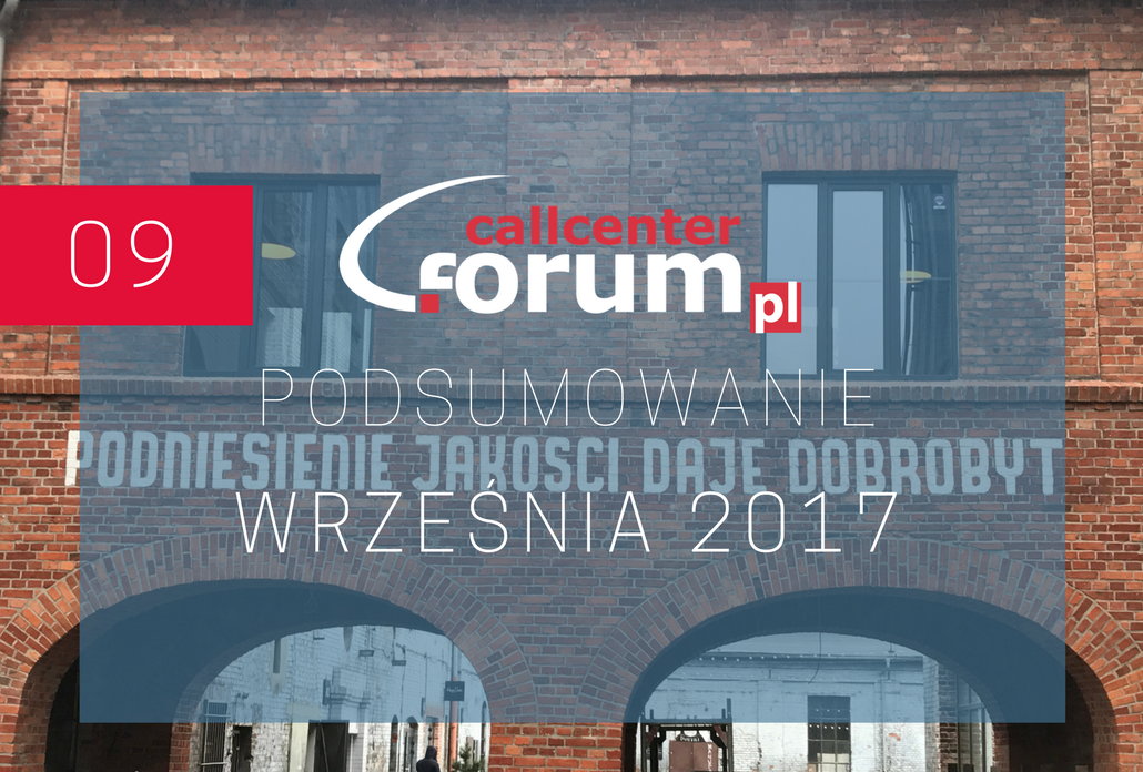 ForumCallCenter's tweet photo. Podsumowaliśmy wrześniowe #współdziałanie Polskiego Forum Call Center. Działo się ! https://t.co/Y6exabdTr1 https://t.co/LZGpnMmw0a