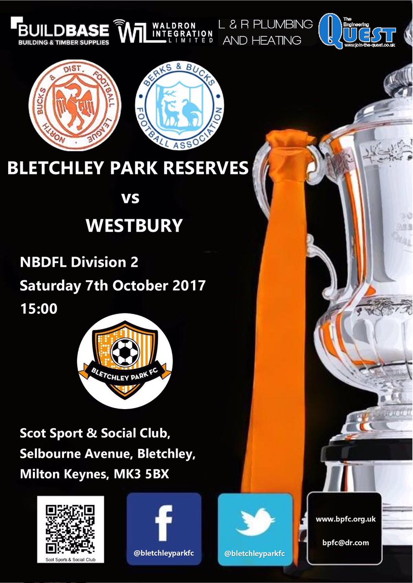 bletchleyscotfc's tweet photo. The two Saturday sides continue their seasons tomorrow, with the Firsts playing away at Willen and the Ressies hosting Westbury https://t.co/LVQWgzwked