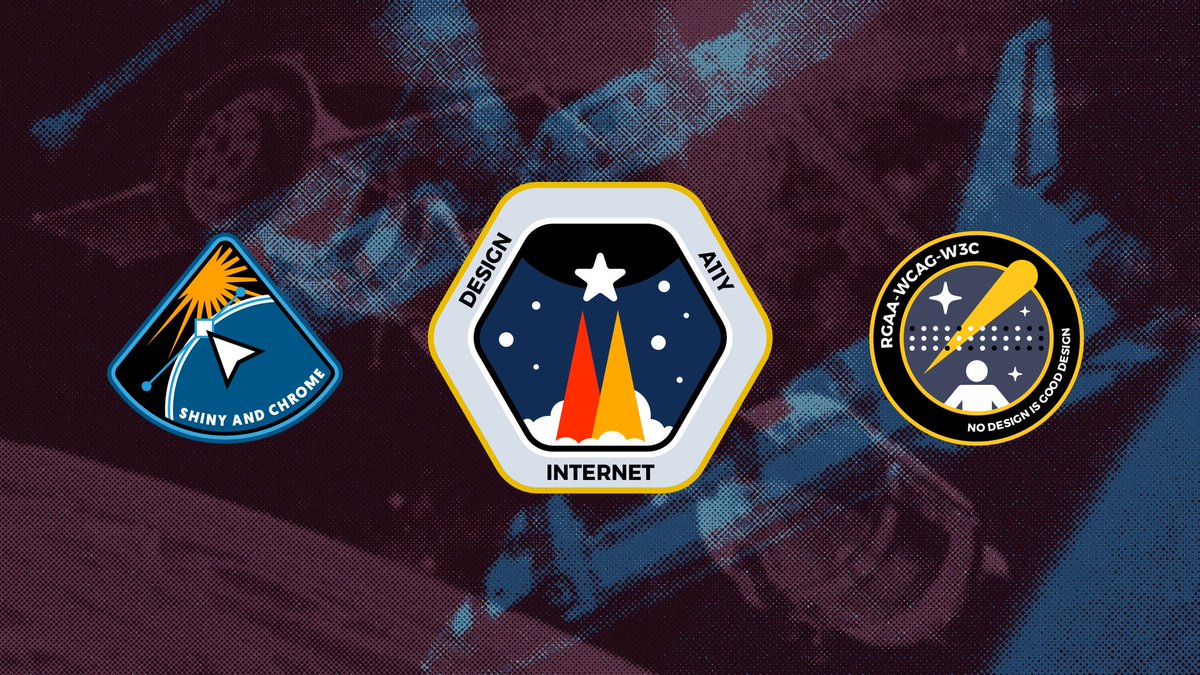 mariejulien's tweet photo. Est-ce que je fais broder les patches #SpaceWeb + j'en fais des stickers ? RT si vous êtes chauds comme les moteurs de Saturn V. #ParisWeb https://t.co/VTmAPVLnLm