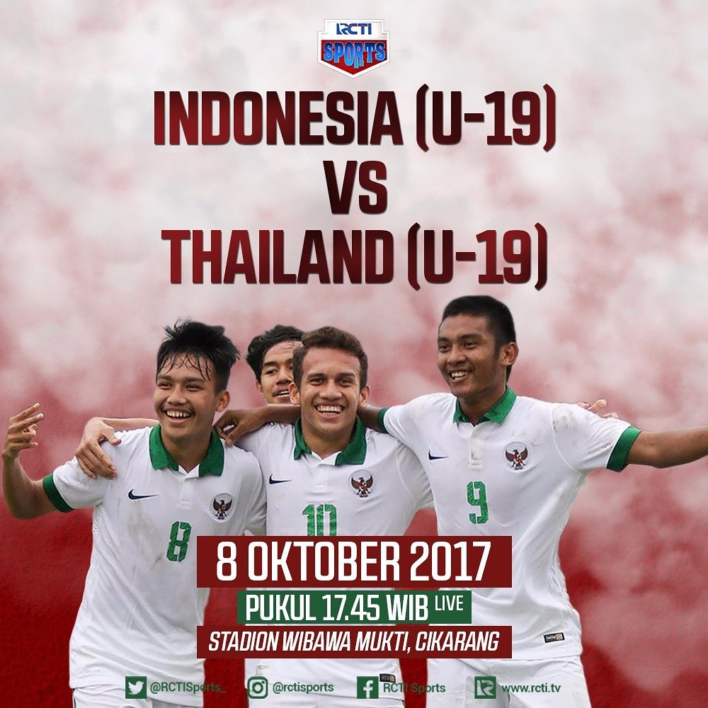 Jangan lewatkan aksi para Garuda Muda Harapan Bangsa dalam laga Friendly Match hanya di <a href="/OfficialRCTI/">RCTI</a> #RCTISPORTS