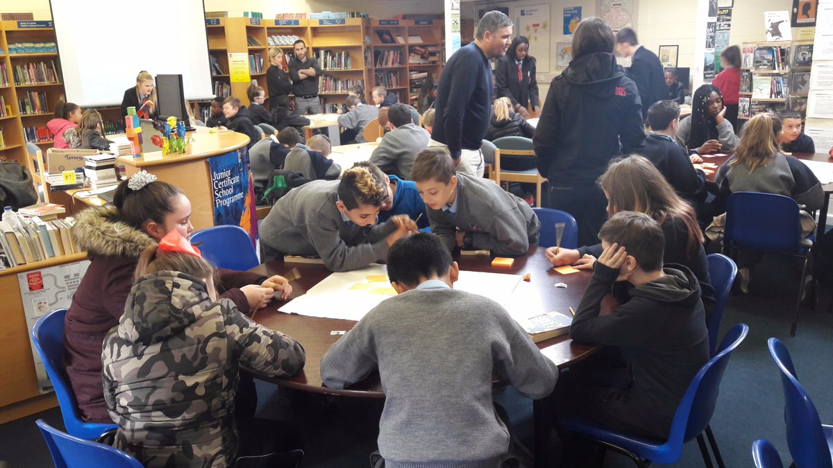 Rathdaralib's tweet photo. Week 1 #OneCommunityOneBook kicks off with story writing. Thanks #LadyswellNS and #StPatricksNS @RiversdaleCC @jcsplibraries @LiteracyLink1 https://t.co/7oji46RxNb