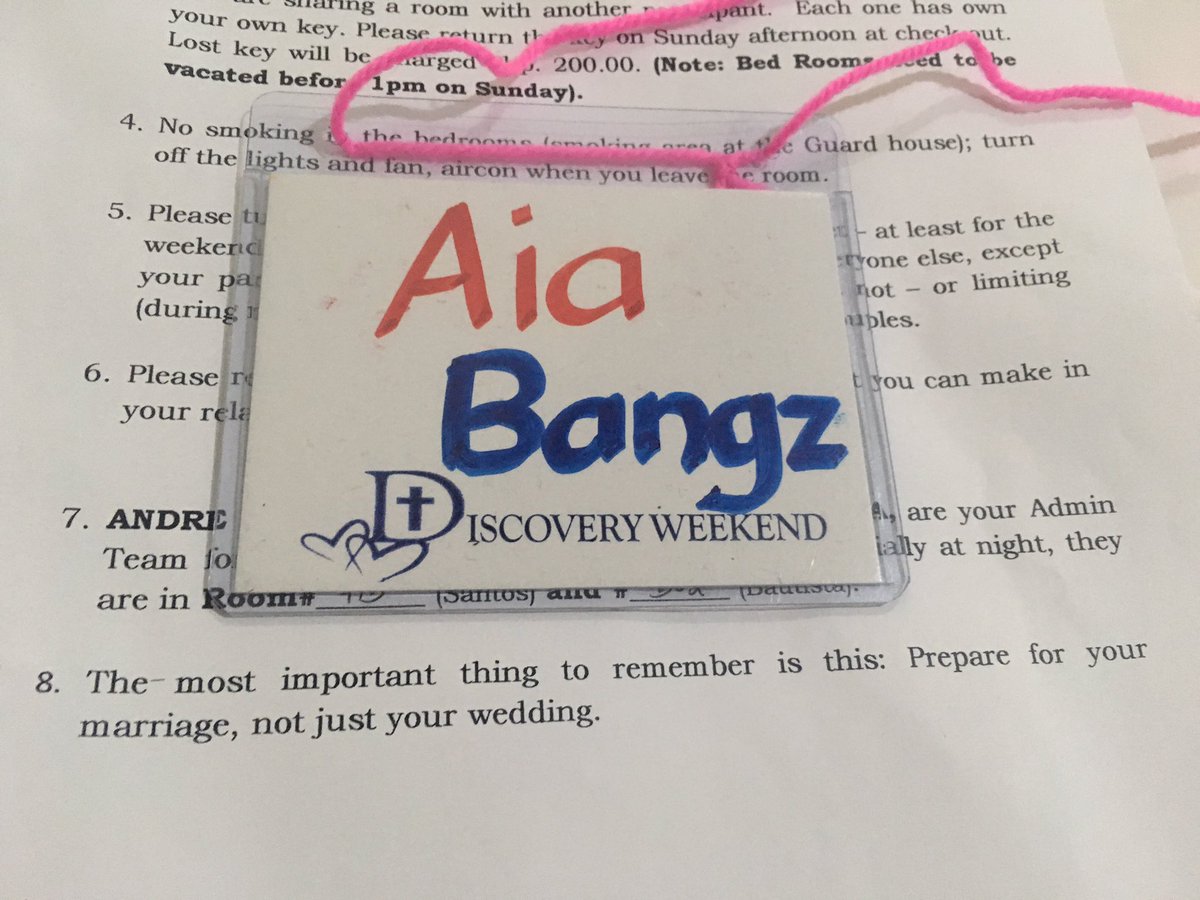 aia_romero's tweet photo. Love the 8th reminder. #DiscoveryWeekend https://t.co/sTH24WKvfI