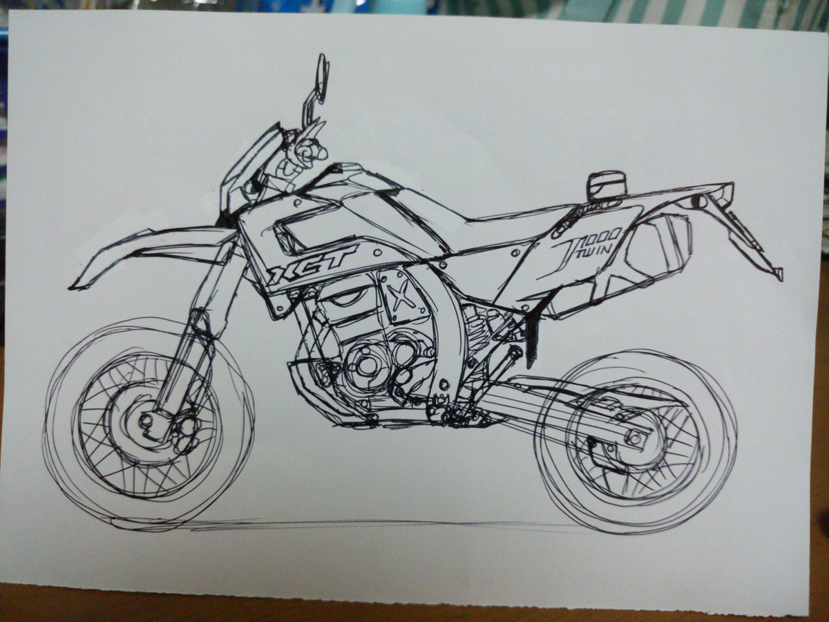 ボールペンバイクイラスト部 Twitter Search Twitter