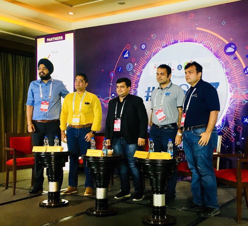 itsmanbir's tweet photo. Good Panel with Great Companies.
@InMobi @affle @Taptica @NetcoreSolution #IAS2017 #Iamai #CAKEIndia @cakemark @GoWadogo https://t.co/XmBhtNLZQZ
