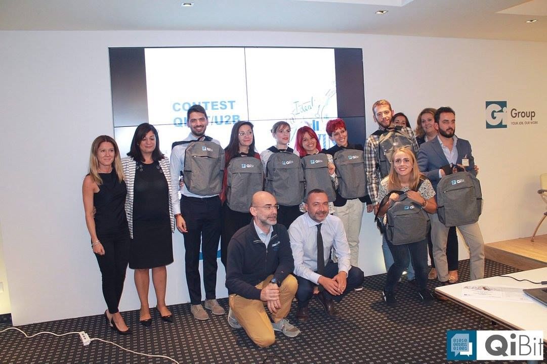 University2B's tweet photo. Ecco i finalisti e gli esiti della gara U2B con #QiBit @GiGroupSpa ➡ https://t.co/JwXgYOMuW5 #contest #gareU2B #studenti #competenzedigitali https://t.co/rgYwEFQQQS