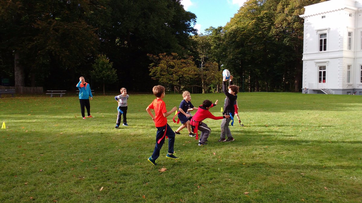 The ISB Plus rugby team enjoying the afternoon sunshine! #isbplus #findapassion