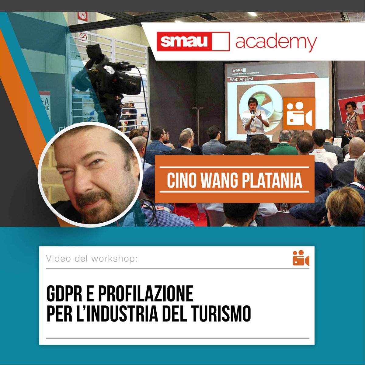 C'è un nuovo #video su #Smau Academy! <a href="/cinowang/">Cino Wang Platania</a> parla di #GDPR per l'industria del #turismo --> bit.ly/gdpr-turismo Buona visione!