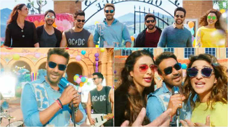 FilmyFamily's tweet photo. Ajay Devgn and gang give us a feel-good number: Watch Golmaal Again ...  https://t.co/BOLT3bdvkF  #AjayDevgan  #MovieNews https://t.co/mBf3ZJZPIZ