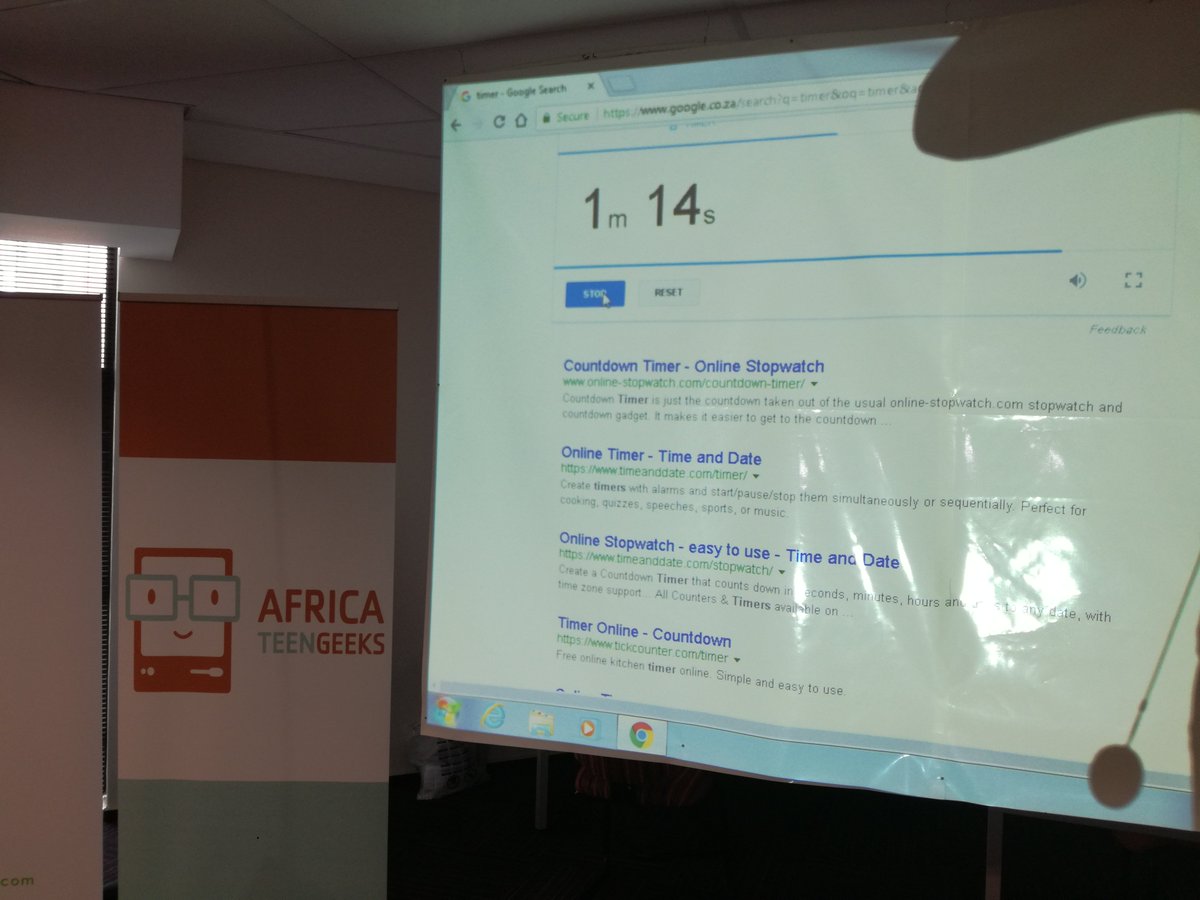 Bongi_ATG's tweet photo. Countdown....time to conclude & present final messaging to score maximum points...@africateengeeks #FOC2017 https://t.co/GsXy6TjJRL