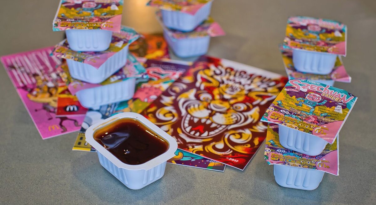 Five Houston McDonald's are giving away Rick and Morty themed Szechuan sauce tomorrow. houstonpress.com/restaurants/mc…