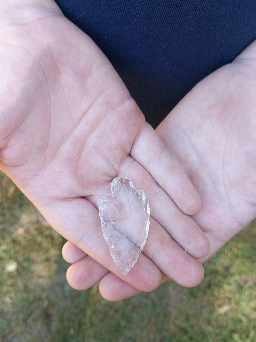 Glass arrowheads! <a href="/CMSGoBlue/">Christiansburg Middle School</a> <a href="/MarkMiear/">Mark Miear</a>