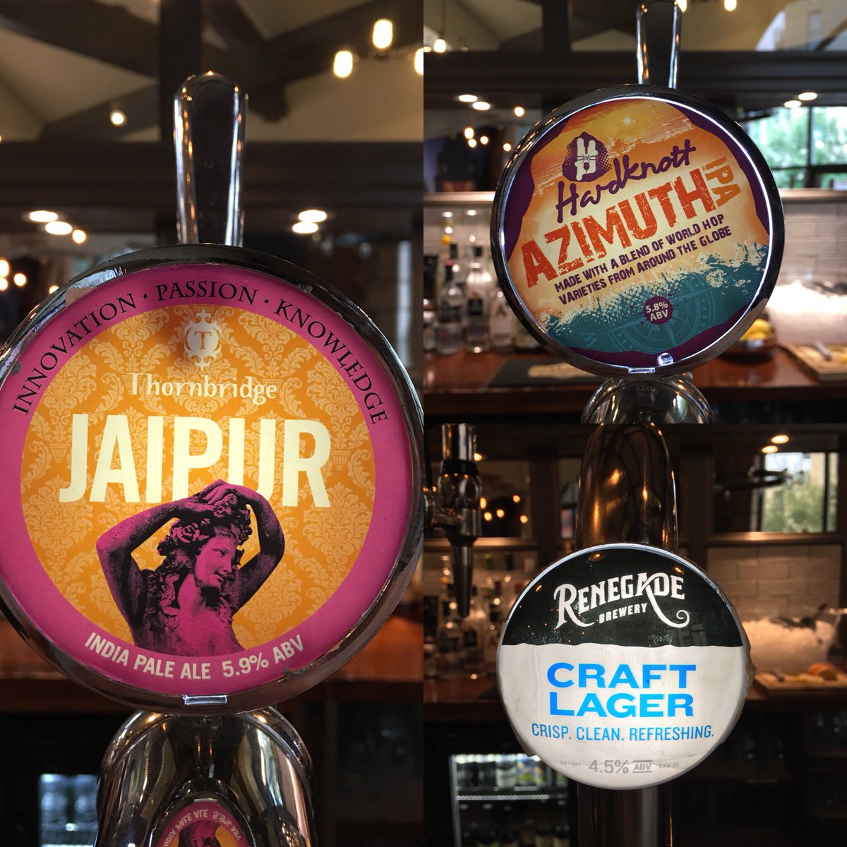 3 craft beer taps? Why not 💪.

<a href="/thornbridge/">Thornbridge Brewery</a> #jaipur <a href="/RenegadeBrewing/">Renegade Brewing</a> #craftbeer <a href="/Hardknott/">Hardknott Beer</a> #azimuthipa