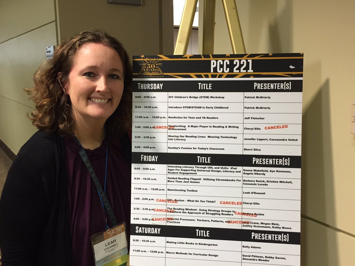 JodiMeyer21's tweet photo. Excited and proud to watch @leahod present at #irc17 #d100PD #bettertogether https://t.co/5SQ2rU5Q7H