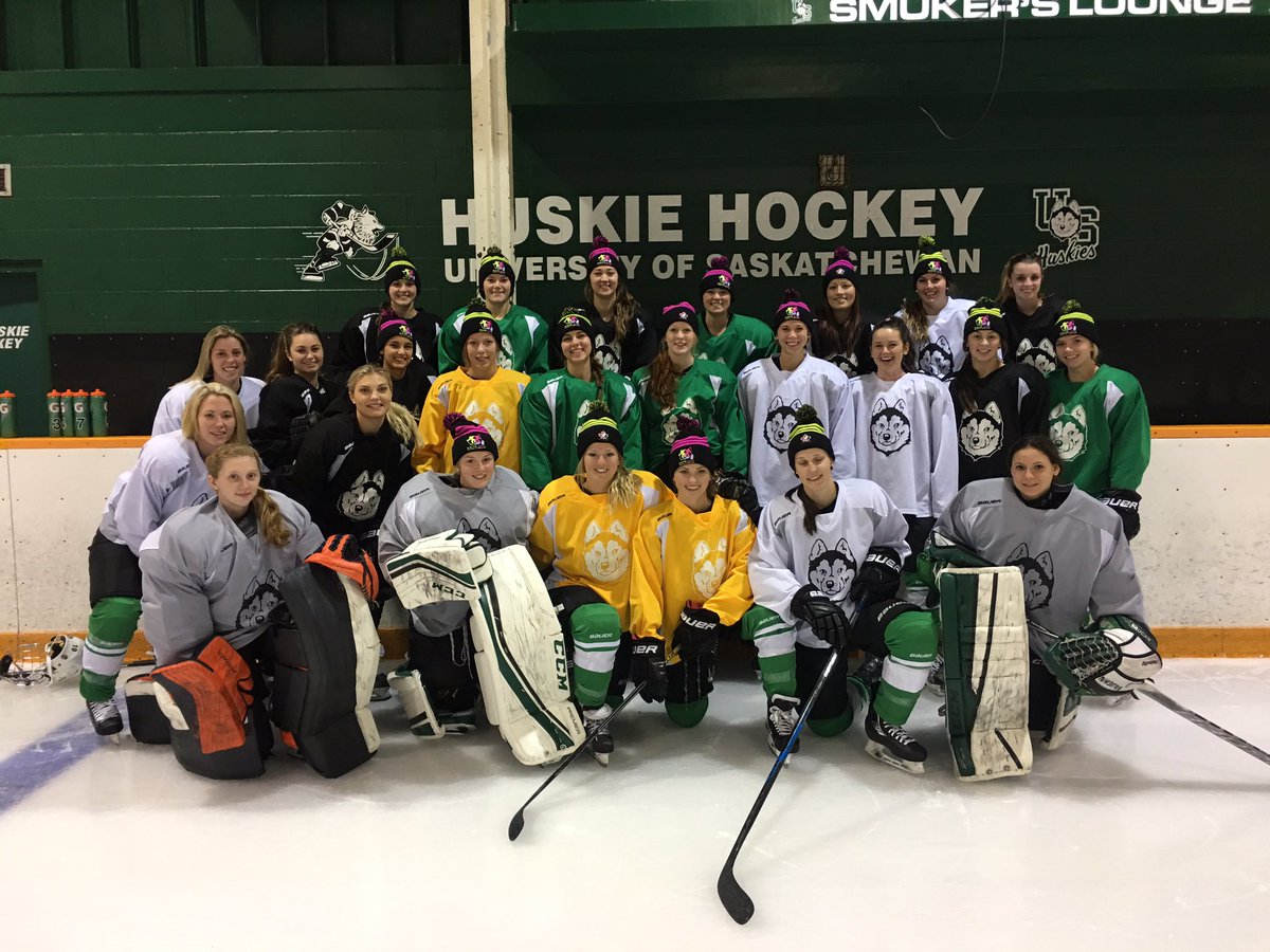 The @HuskiesWHKY are celebrating world girls hockey weekend starting tonight @ our home opener! #WGIHW